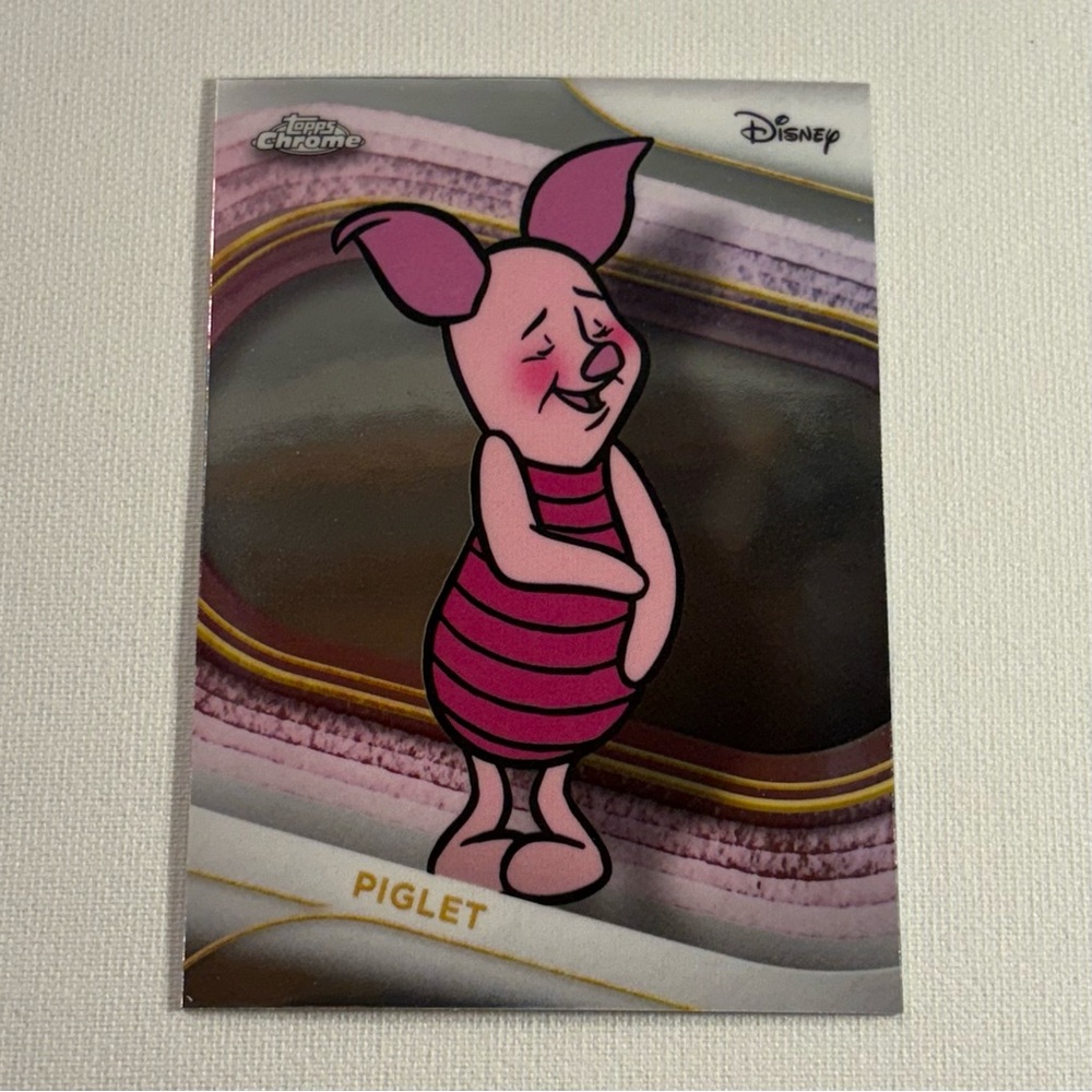 [5/$15] 2025 TOPPS CHROME DISNEY PIGLET WINNIE THE POOH - BASE CARD #144 - NM
